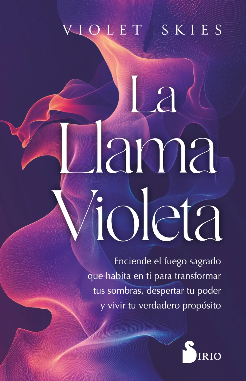 Portada: La llama violeta