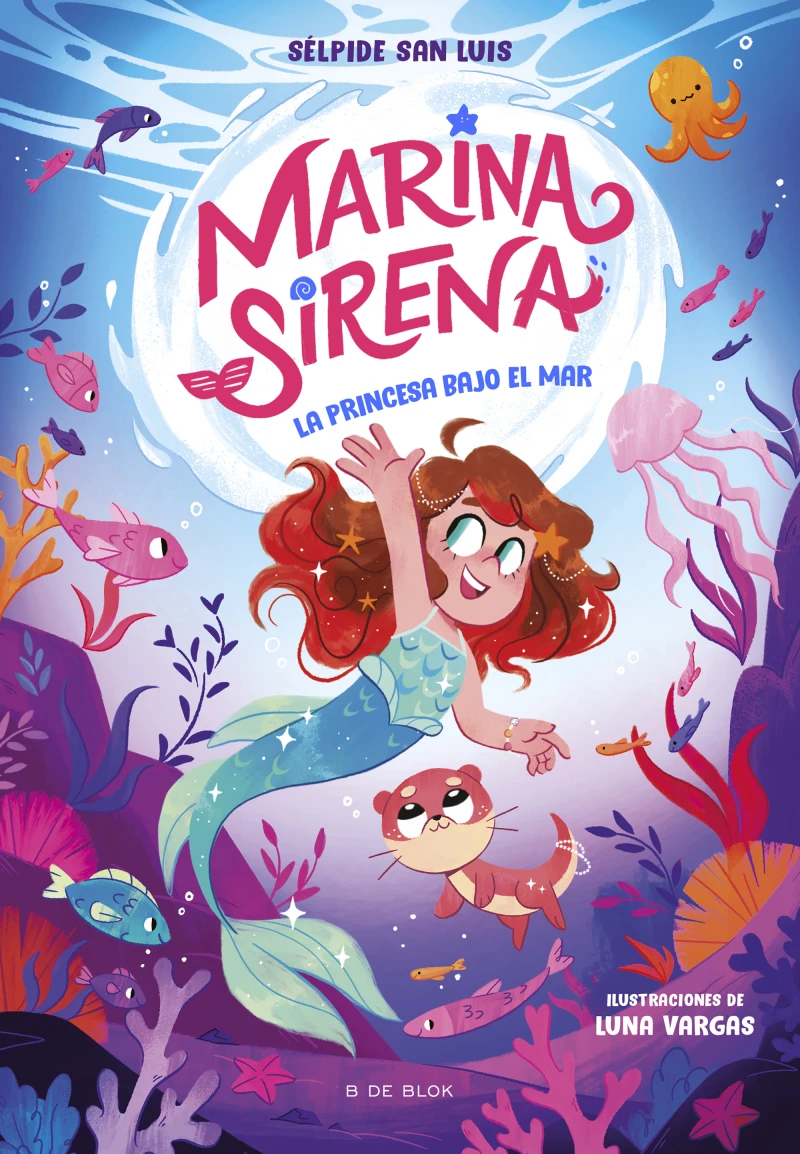 Portada: Marina Sirena 1 - La princesa bajo el mar