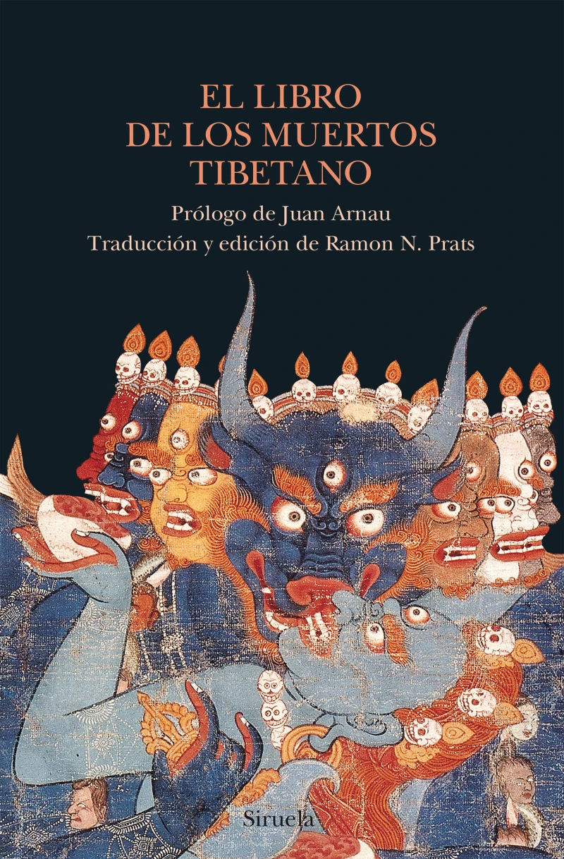 Portada: El libro de los muertos tibetano