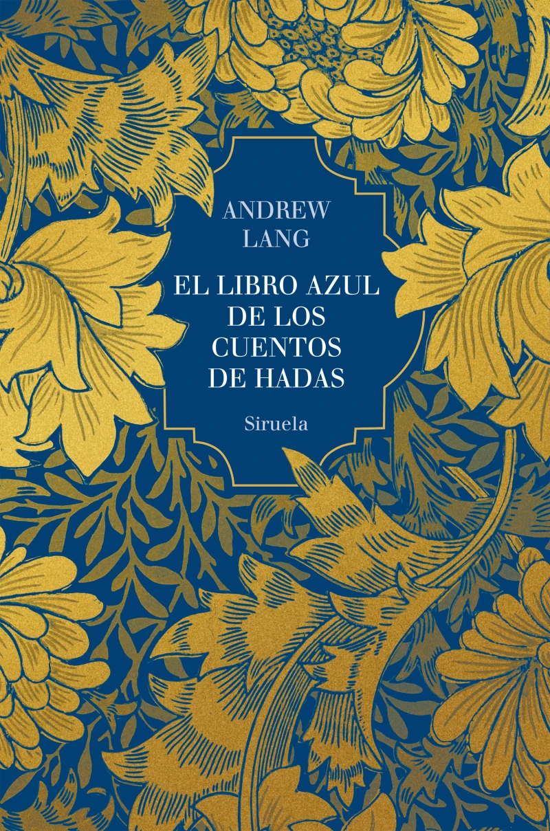 Portada: El libro azul de los cuentos de hadas