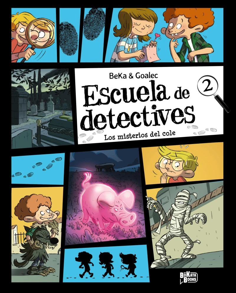 Portada: Escuela de detectives, 2. Los misterios del cole