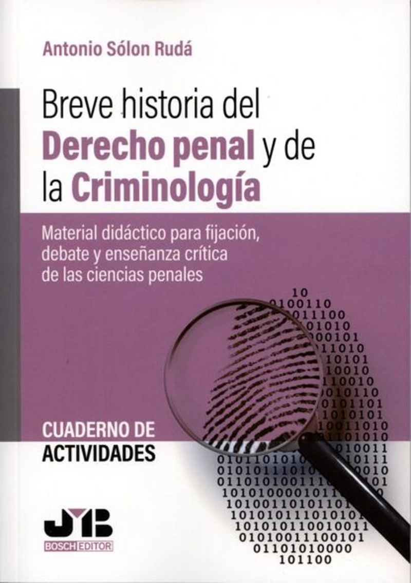 Portada: Breve historia del Derecho penal y de la Criminología
