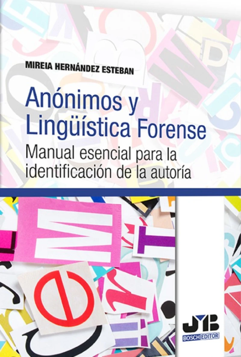 Portada: Anónimos y lingüística forense