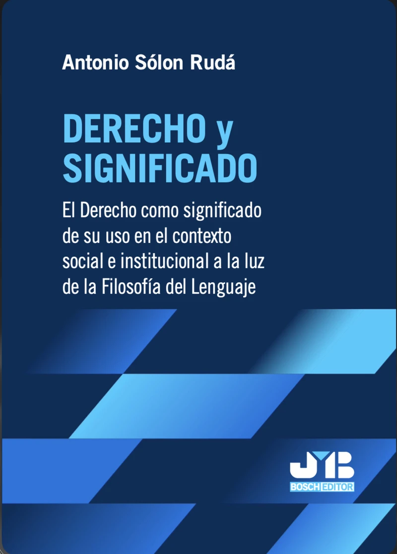 Portada: Derecho y Significado