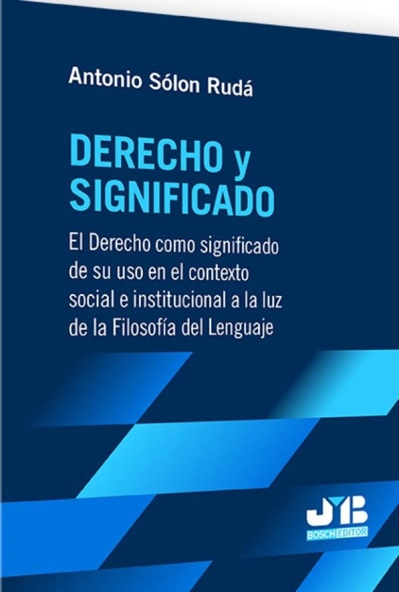 Portada: Derecho y Significado