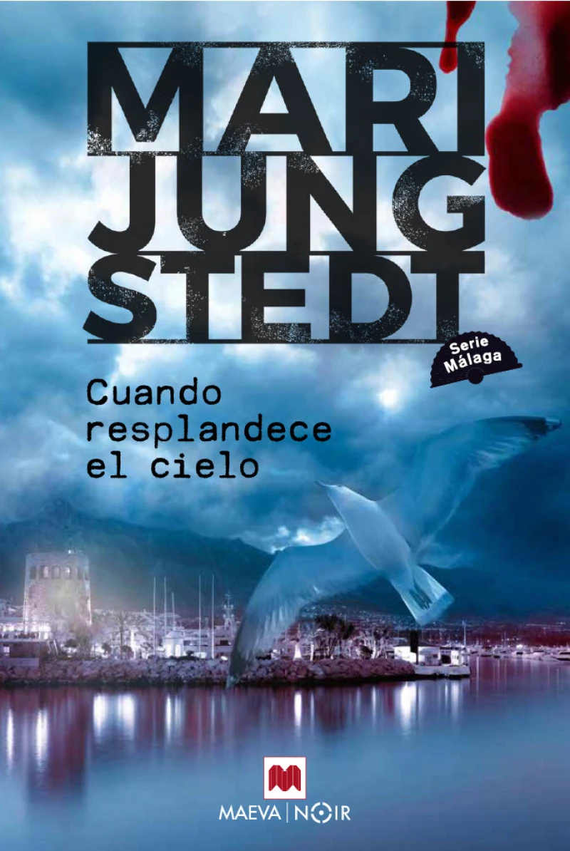 Portada: Cuando resplandece el cielo (Serie Málaga 3)