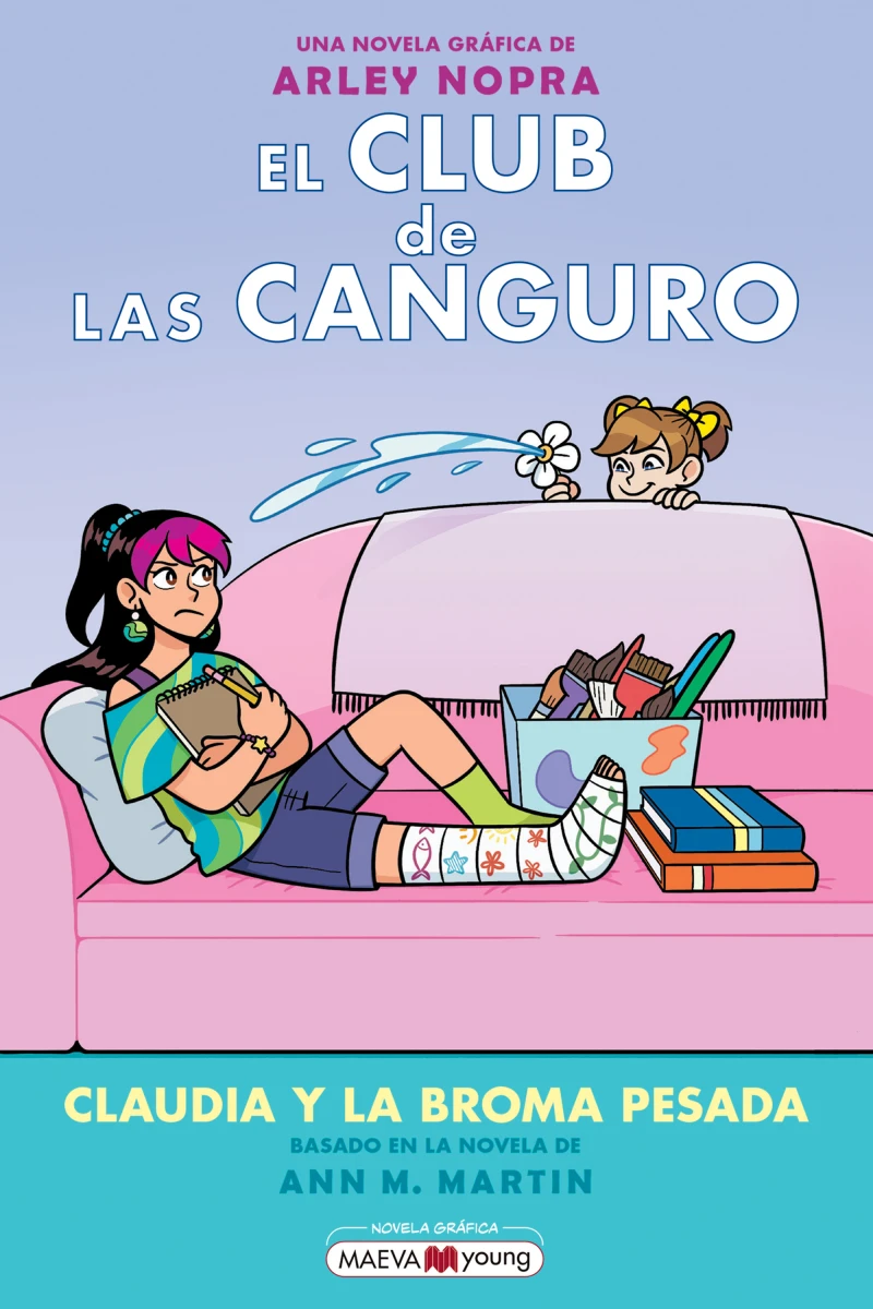 Portada: El club de las canguro 15: Claudia y la broma pesada