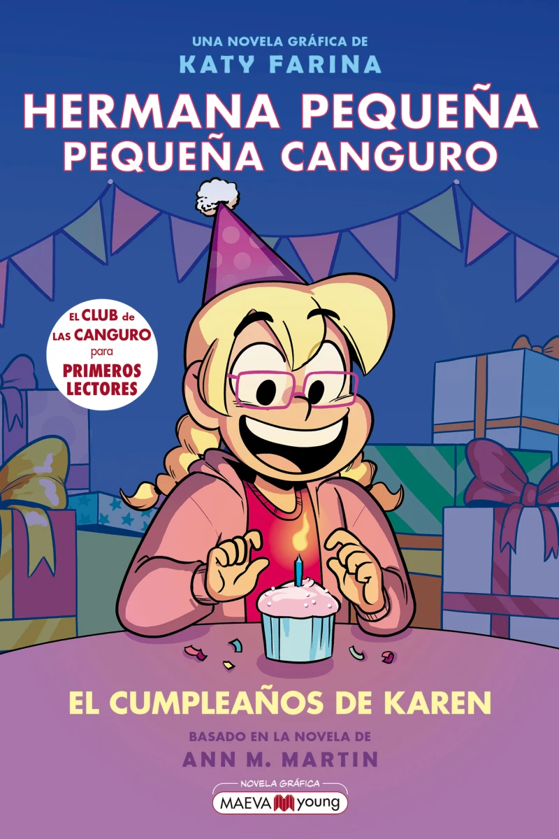 Portada: Hermana pequeña, pequeña canguro 6: El cumpleaños de Karen