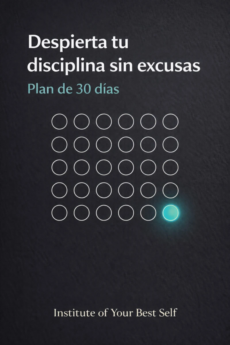 Portada: Despierta tu disciplina sin excusas