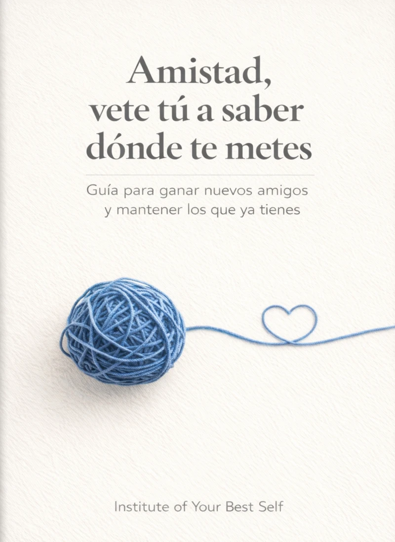 Portada: Amistad, vete tú a saber dónde te metes