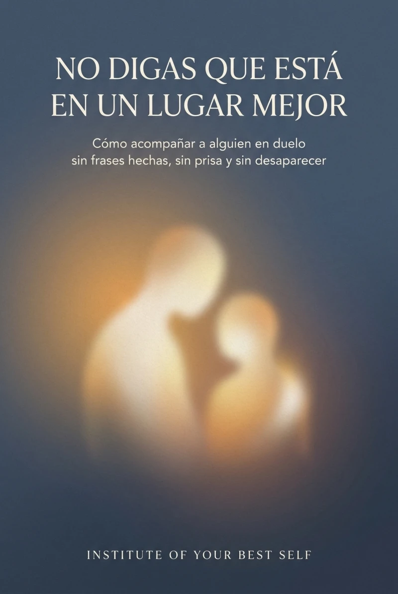 Portada: No digas que está en un lugar mejor