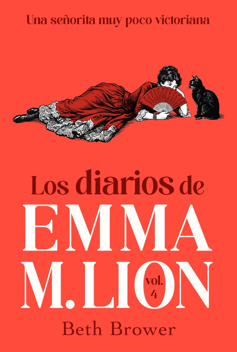 Portada: Los diarios de Emma M. Lion 4