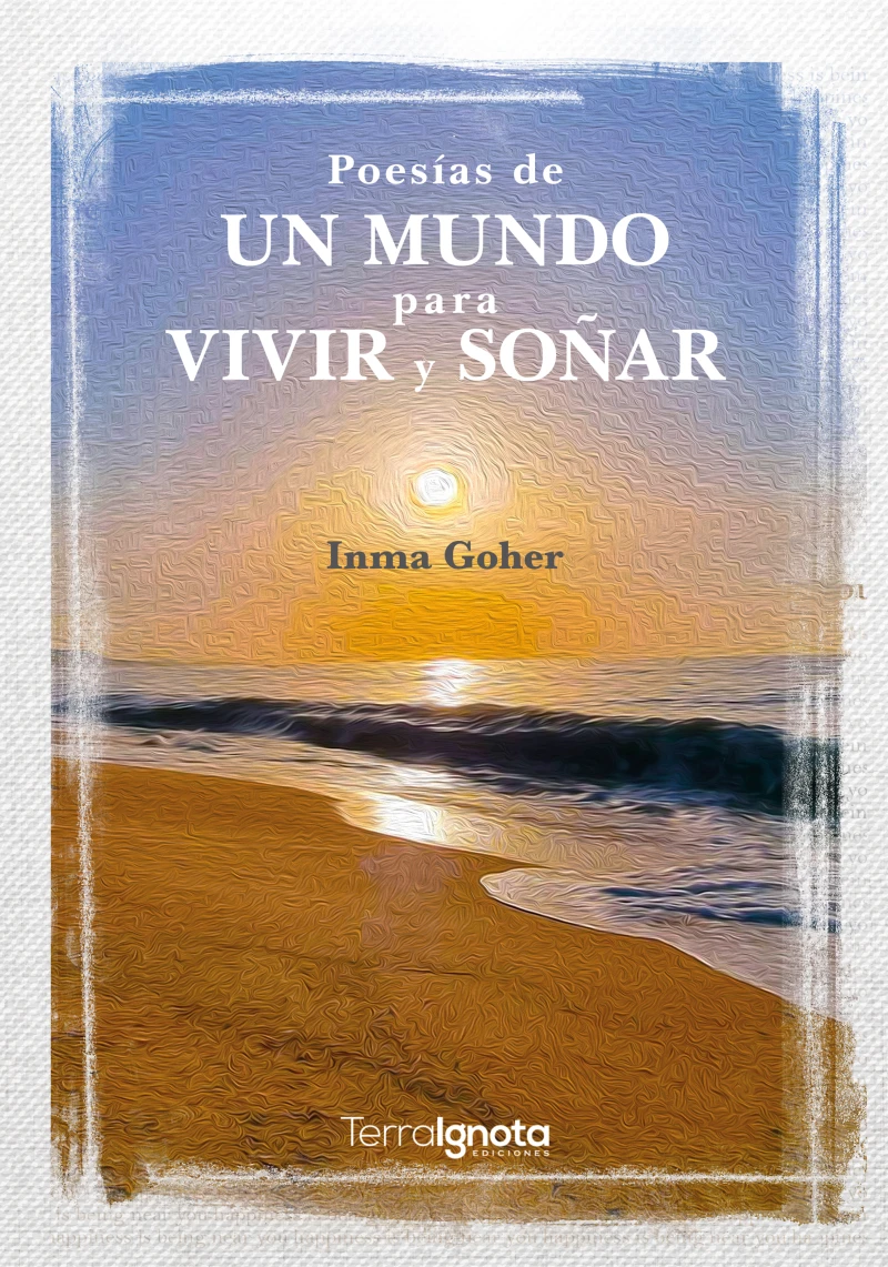 Portada: Poesías de un mundo para vivir y soñar