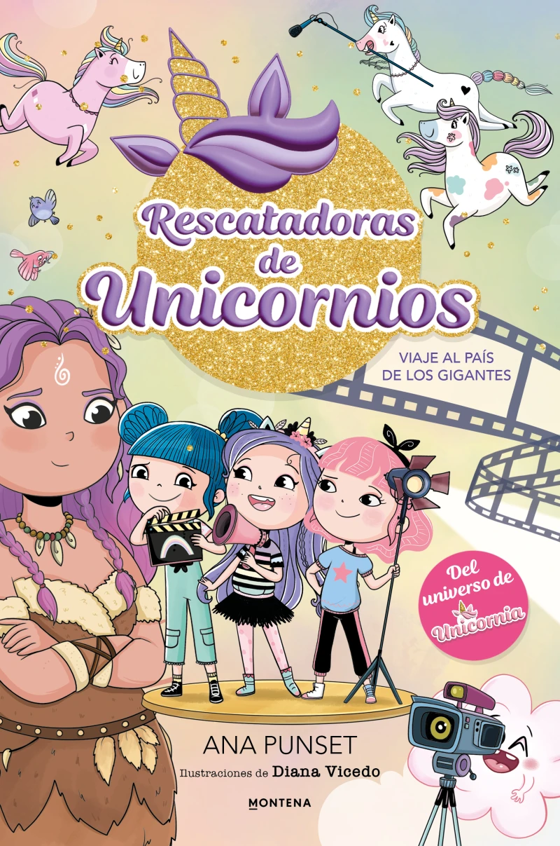 Portada: Rescatadoras de Unicornios 10 - Viaje al País de los Gigantes