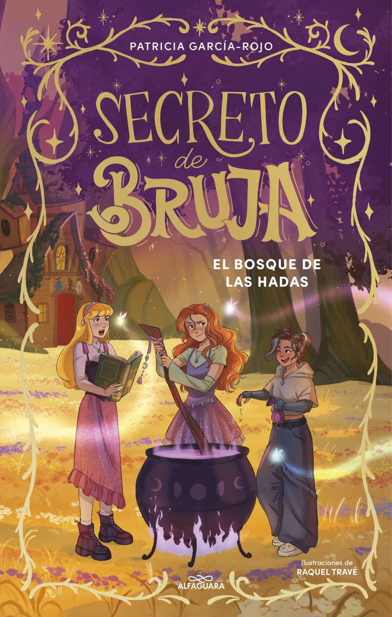Portada: Secreto de bruja 4 - El bosque de las hadas