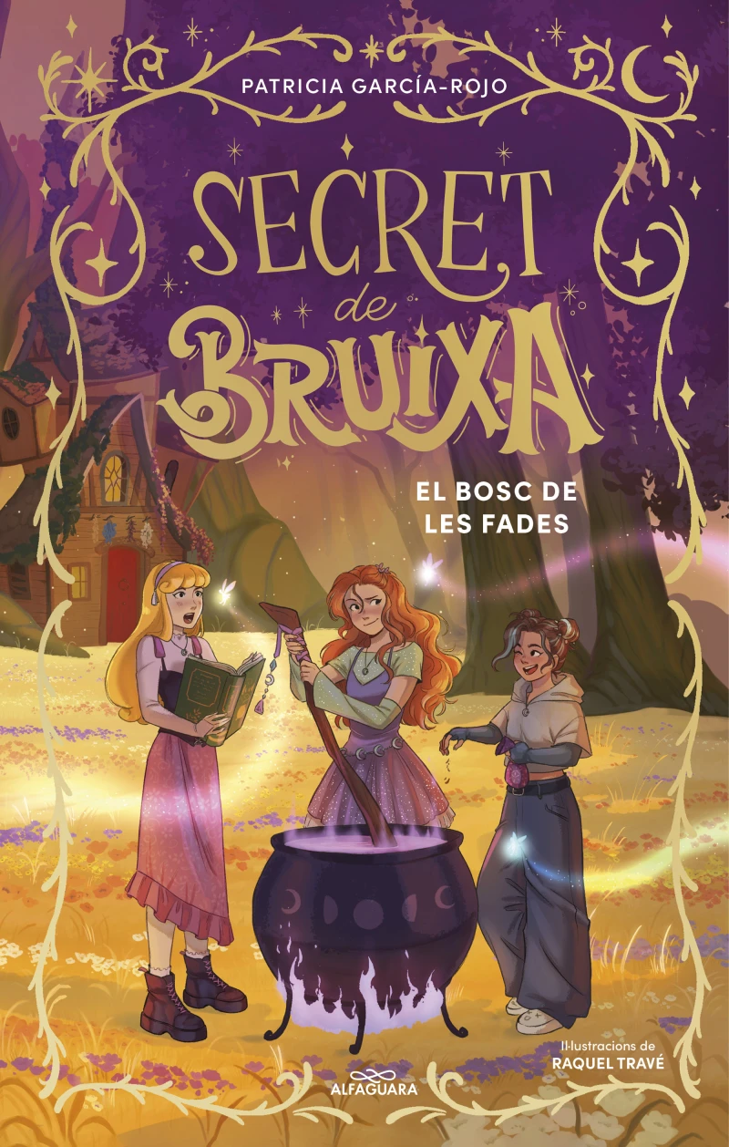 Portada: Secret de bruixa 4 - El bosc de les fades