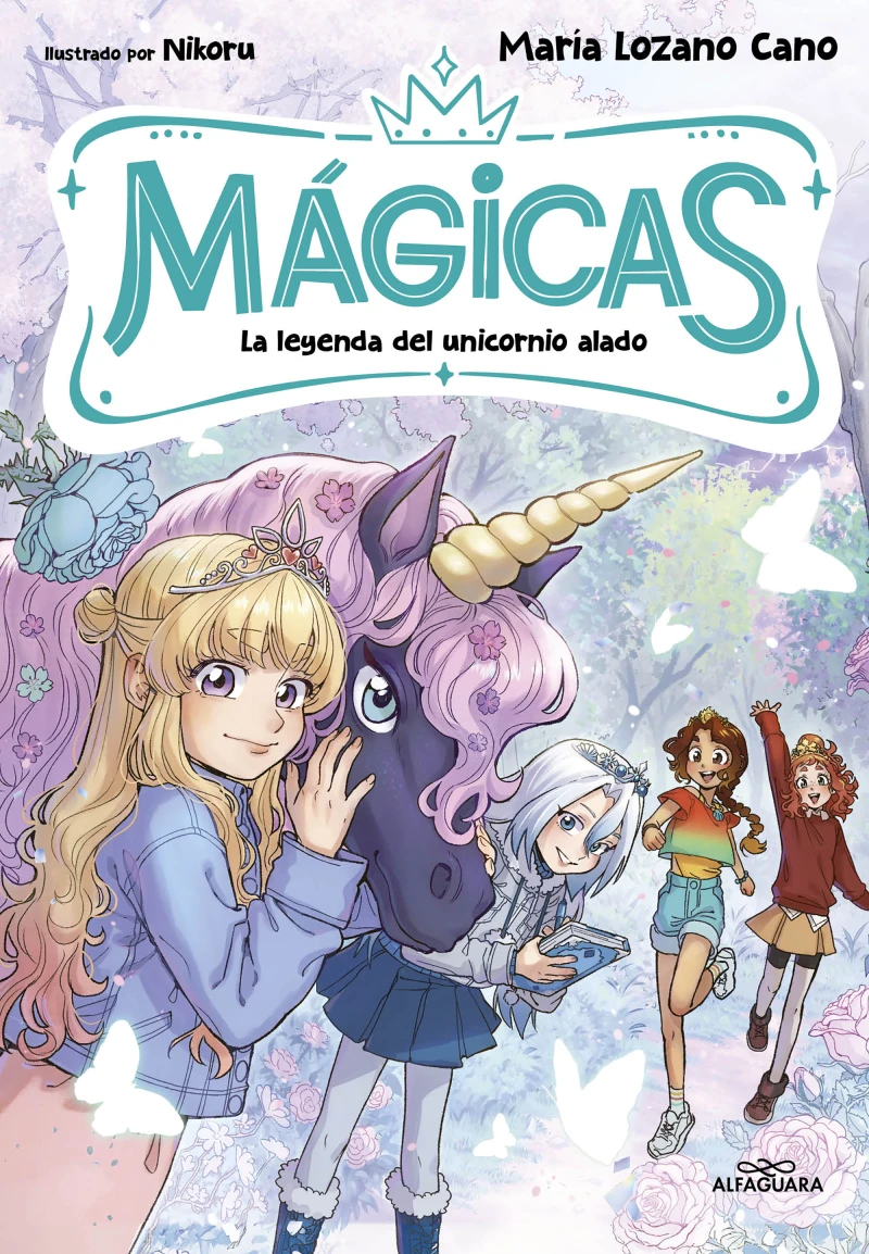 Portada: MÁGICAS 3 - La leyenda del unicornio alado