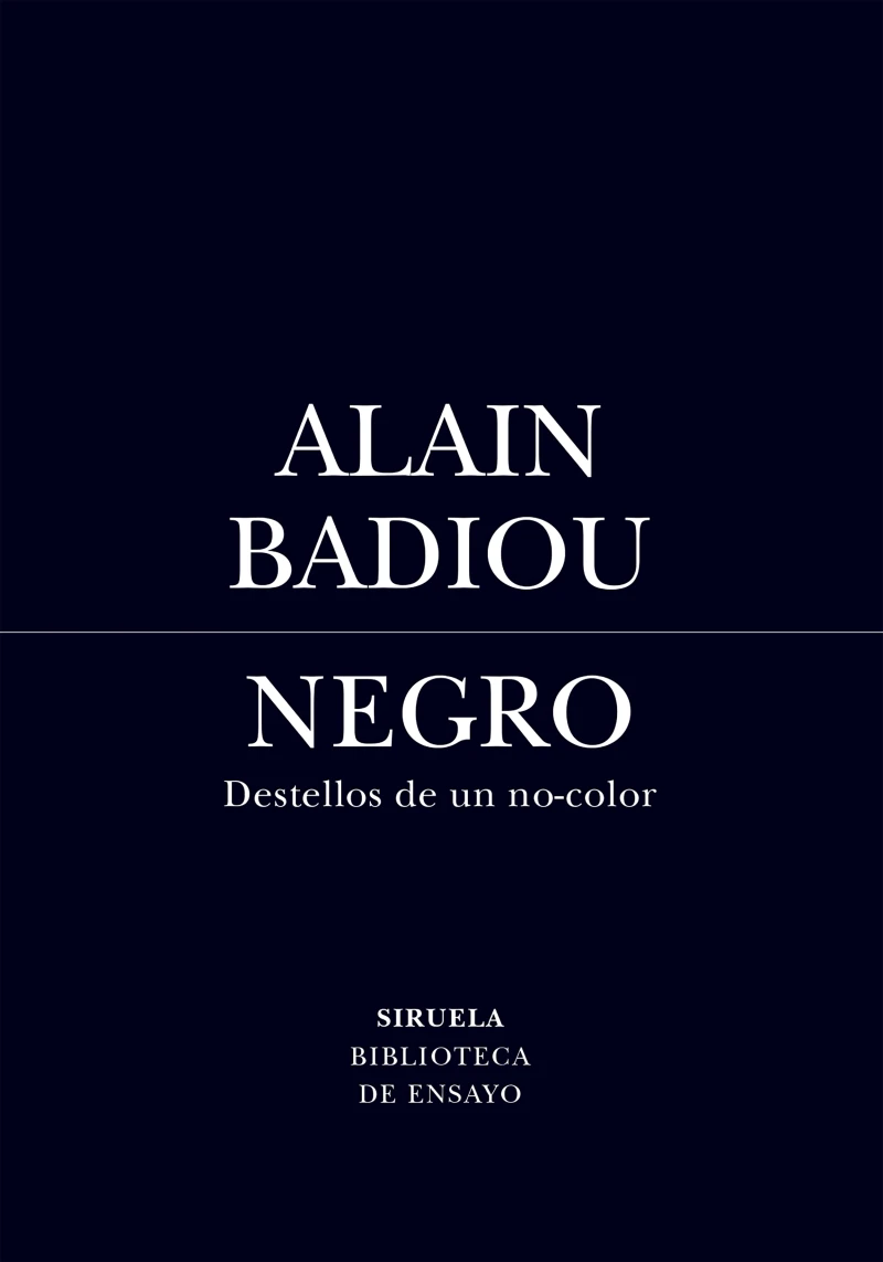 Portada: Negro