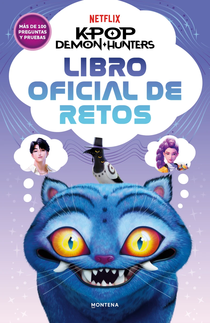 Portada: KPop Demon Hunters - Libro de retos
