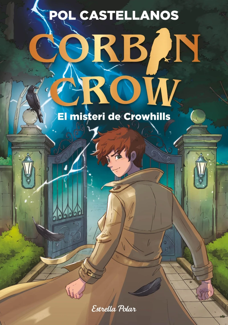 Portada: Corbin Crow 1. El misteri de Crowhills