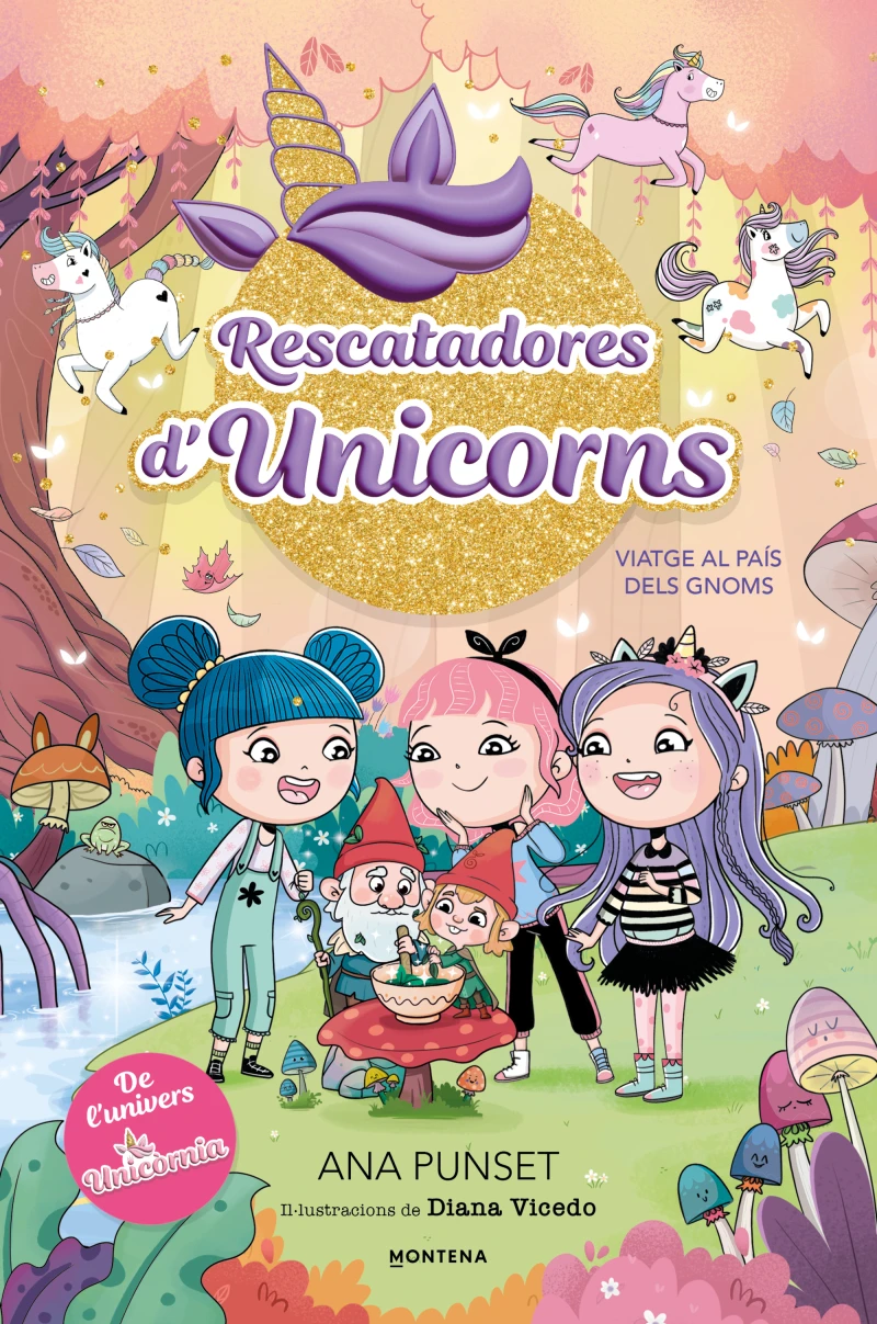 Portada: Rescatadores d'Unicorns 11 - Viatge al País dels Gnoms