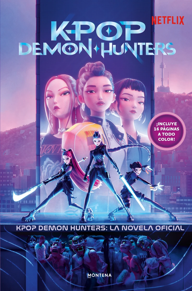Portada: KPop Demon Hunters - La novela oficial