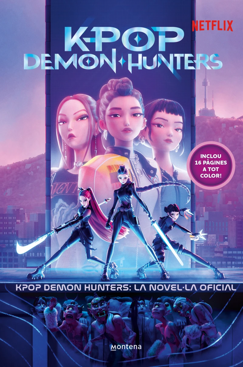 Portada: KPop Demon Hunters - La novel·la oficial