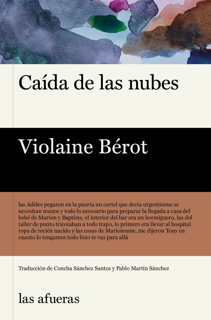 Portada: Caída de las nubes