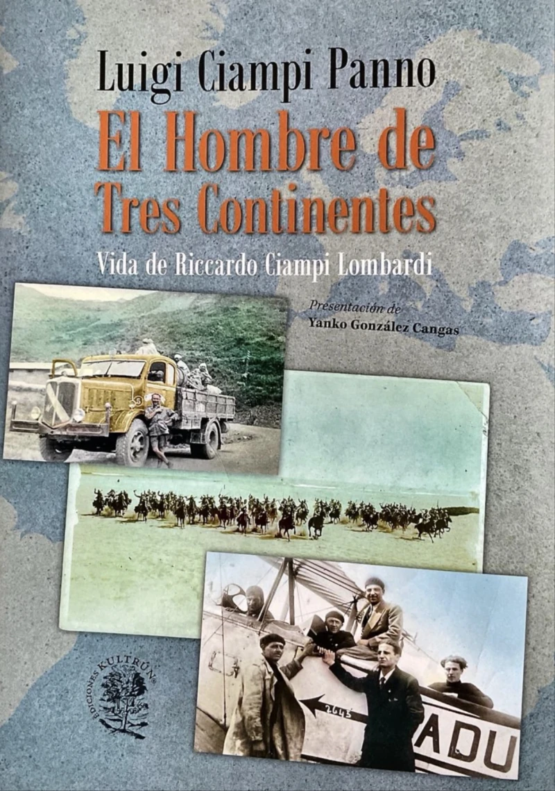 Portada: El Hombre de Tres Continentes
