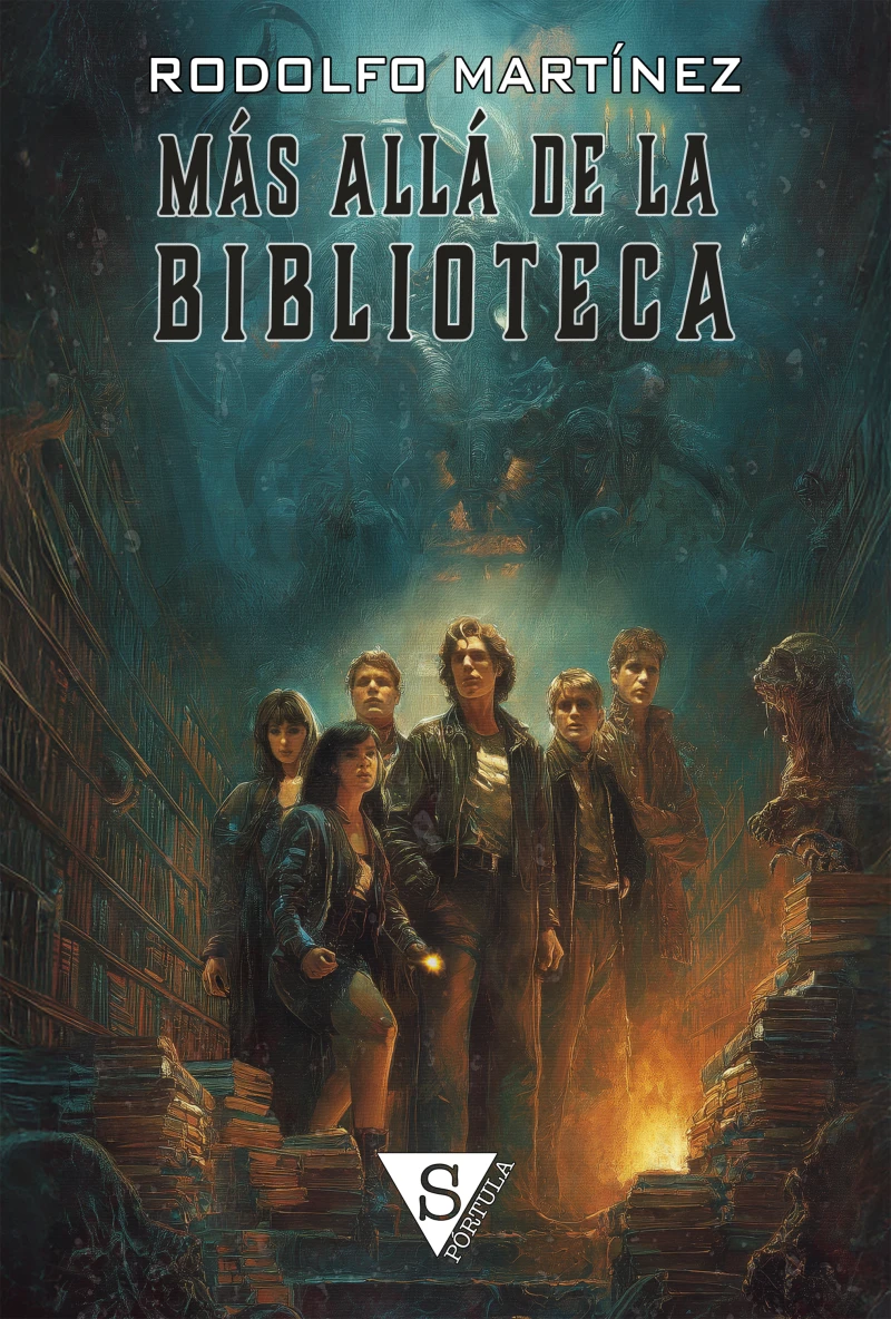 Portada: Más allá de la biblioteda