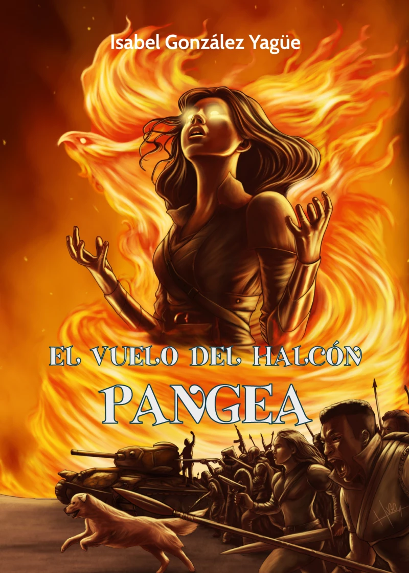 Portada: El vuelo del Halcón. Pangea