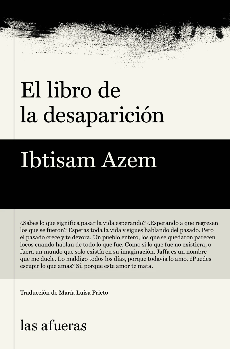 Portada: El libro de la desaparición