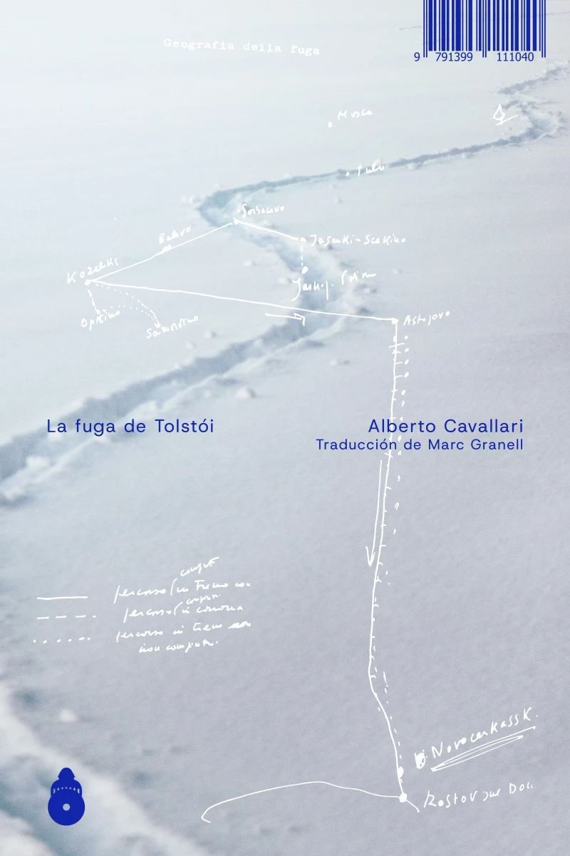 Portada: La fuga de Tolstói