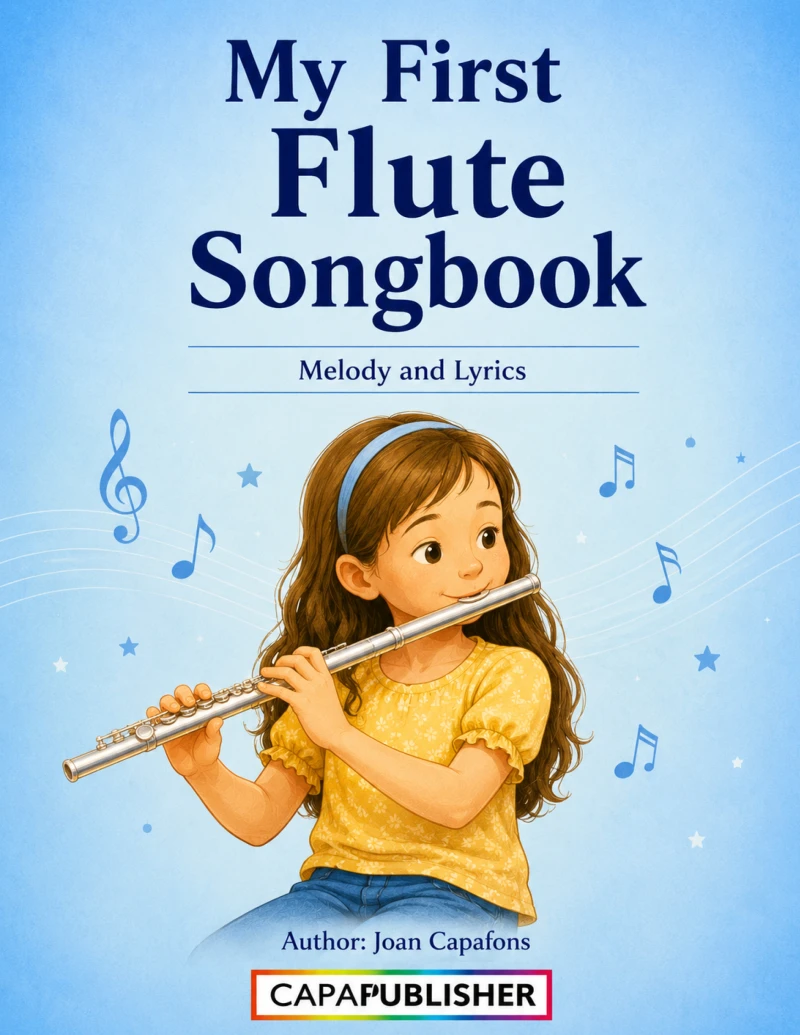 Portada: Easy flute songbook for kids