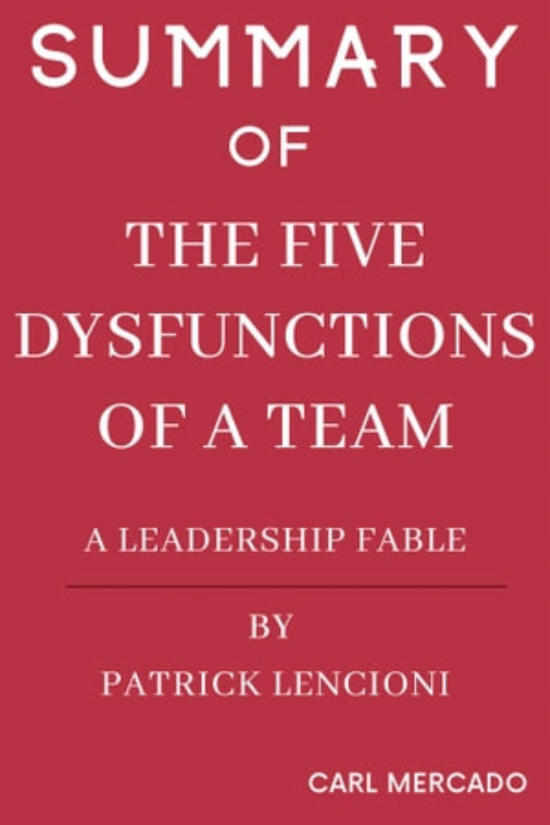 Portada: Summary Of The Five Dysfunctions of a Team