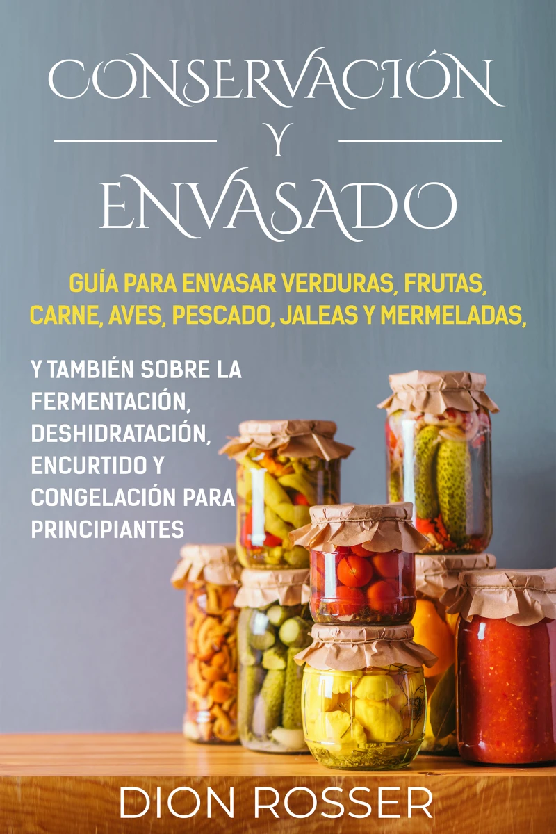 Portada: Conservación y envasado