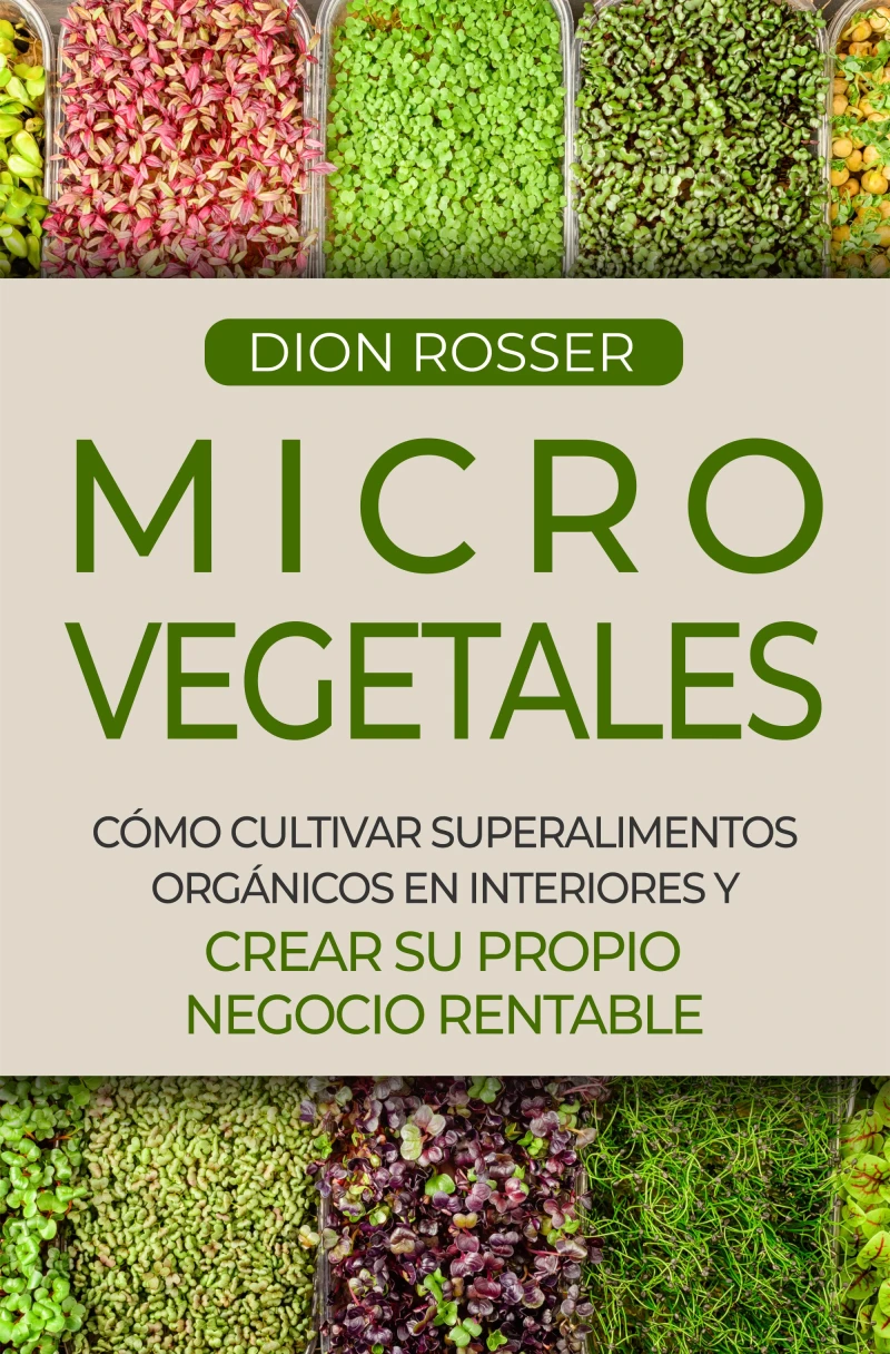 Portada: Microvegetales