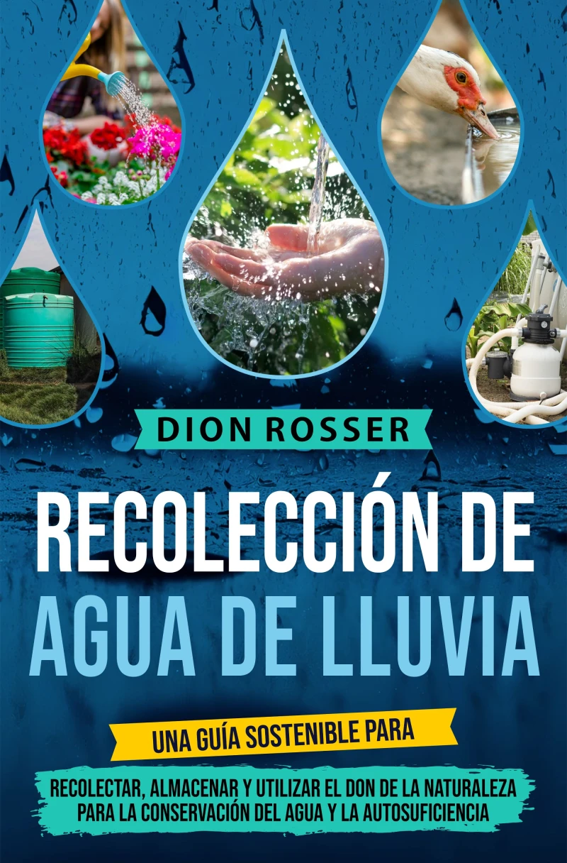 Portada: Recolección de agua de lluvia