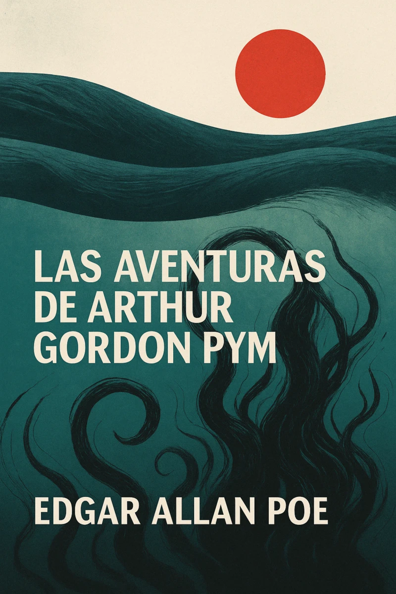 Portada: Aventuras de arthur gordon pym
