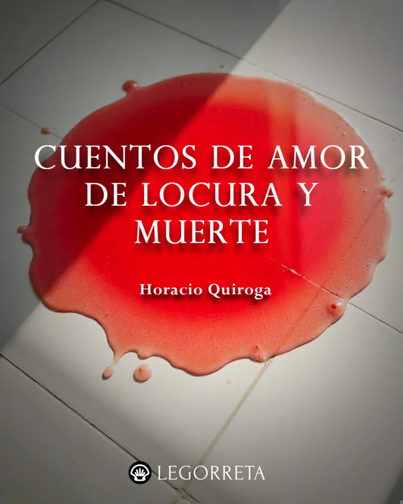 Portada: Cuentos de amor de locura y muerte