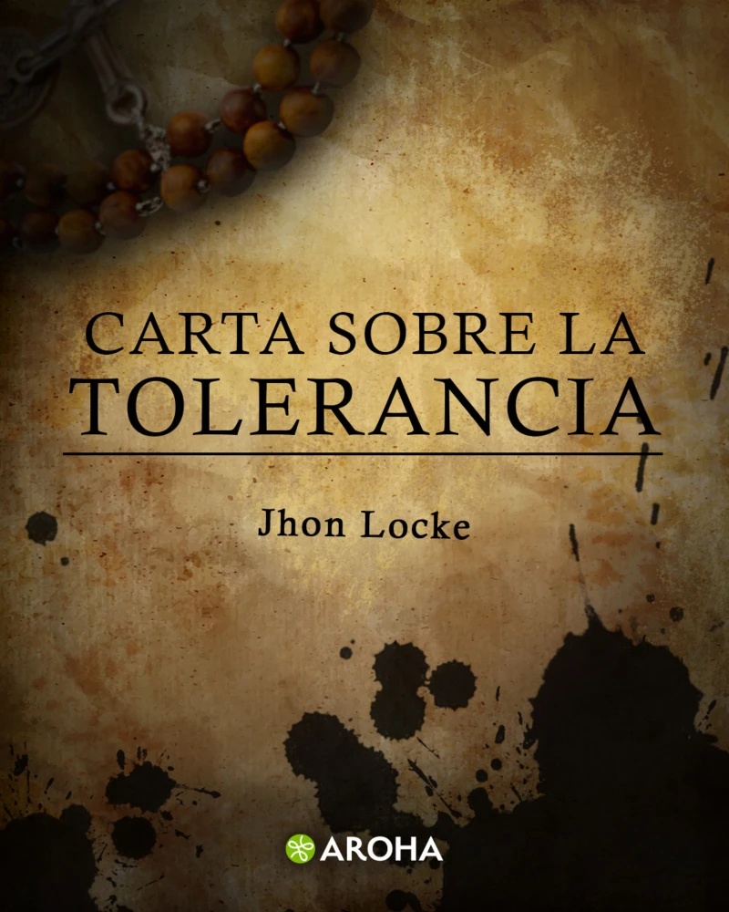 Portada: Carta sobre la tolerancia