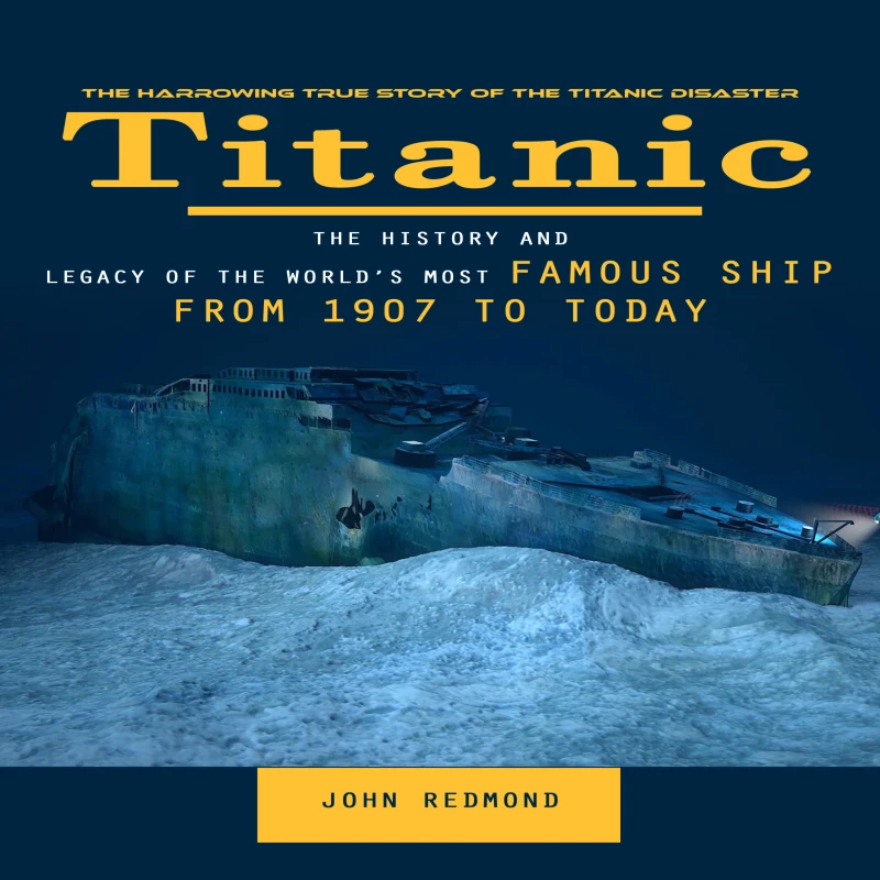 Portada: Titanic: The Harrowing True Story of the Titanic Disaster (The History and Legacy of the World’s Most Famous Ship From 1907 to Today)