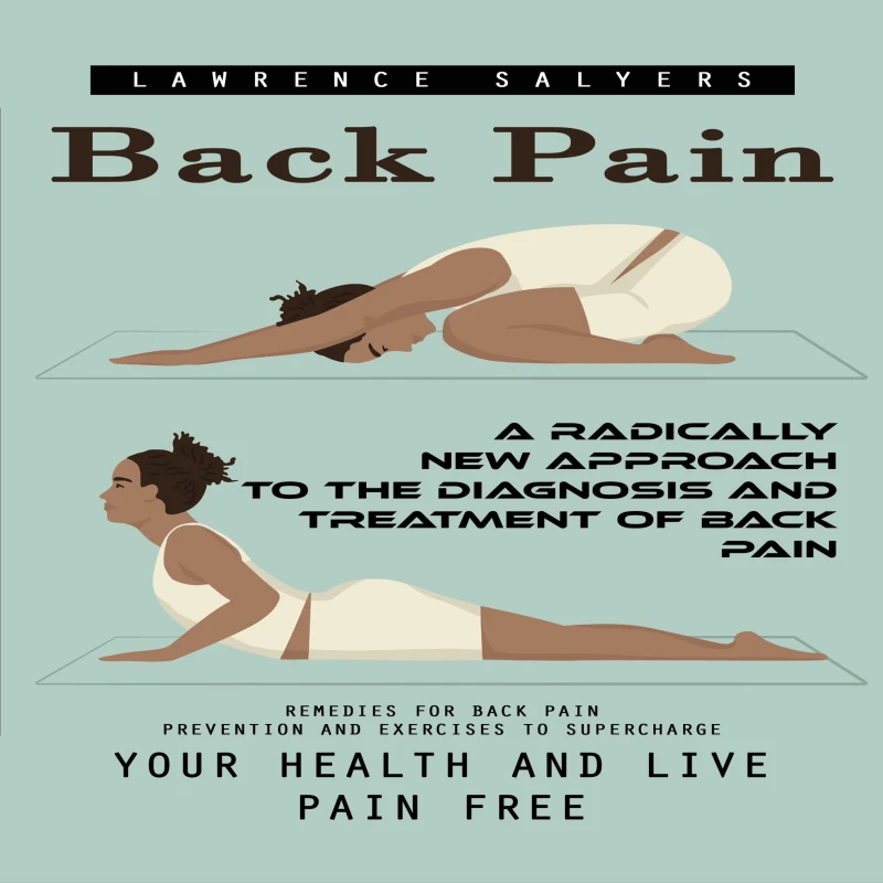 Portada: Back Pain: A Radically New Approach to the Diagnosis and Treatment of Back Pain (Remedies for Back Pain Prevention and Exercises to Supercharge Your Health and Live Pain Free)
