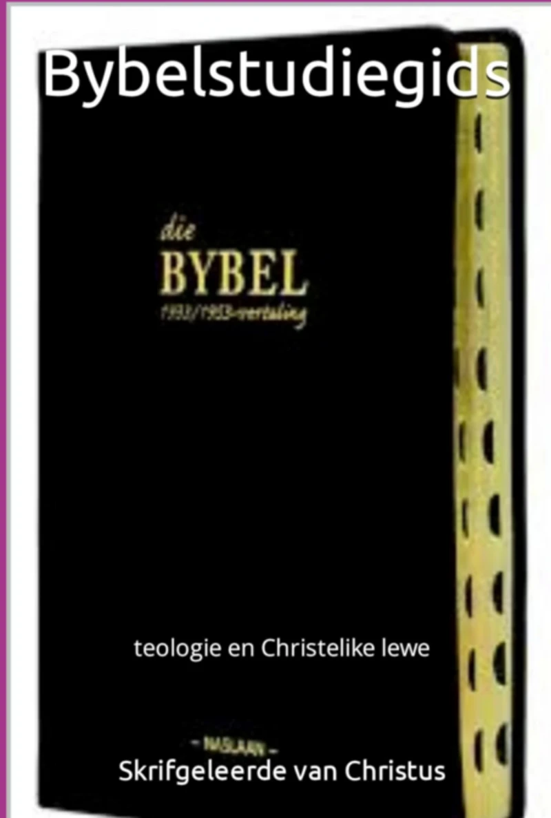Portada: Bybelstudiegids