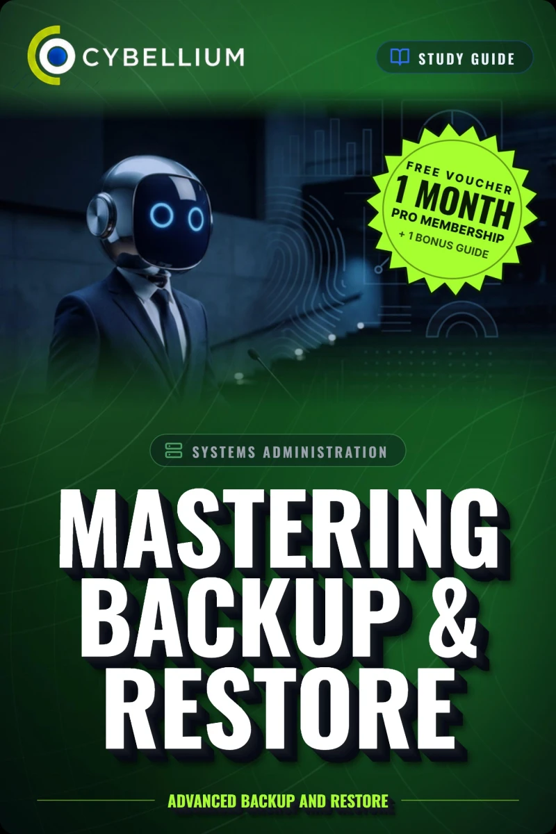 Portada: Mastering Backup and Restore