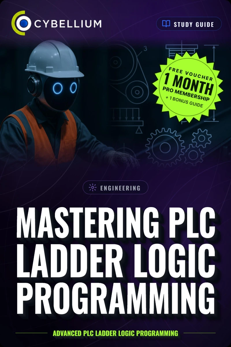 Portada: Mastering PLC Ladder Logic Programming