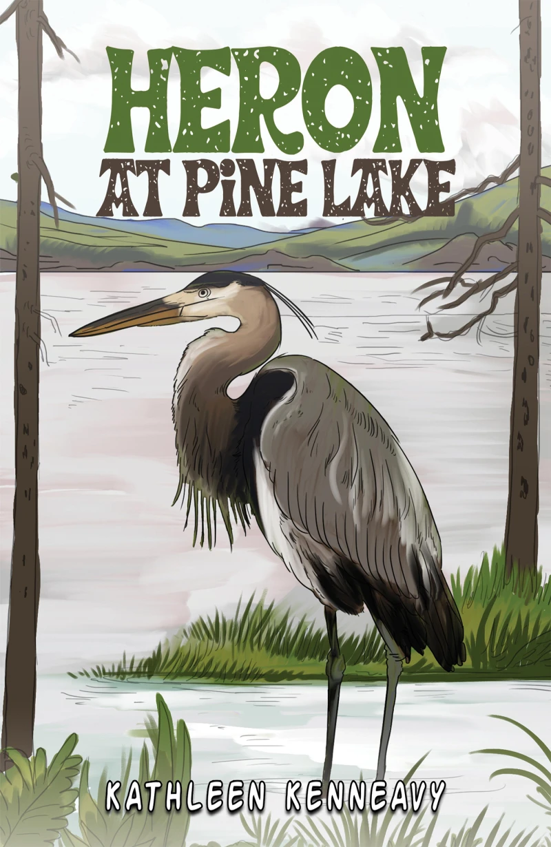 Portada: Heron at Pine Lake
