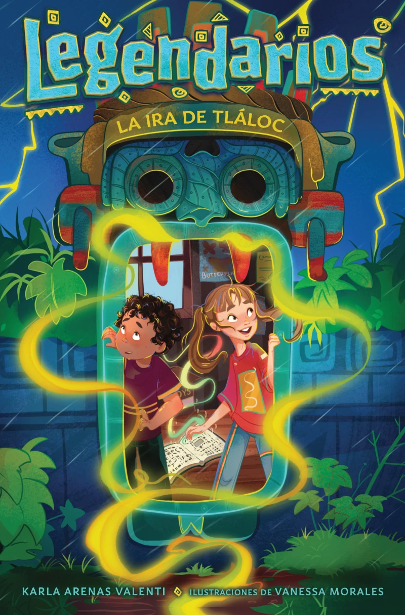 Portada: Legendarios 1 - La ira de Tláloc / Wrath of the Rain God