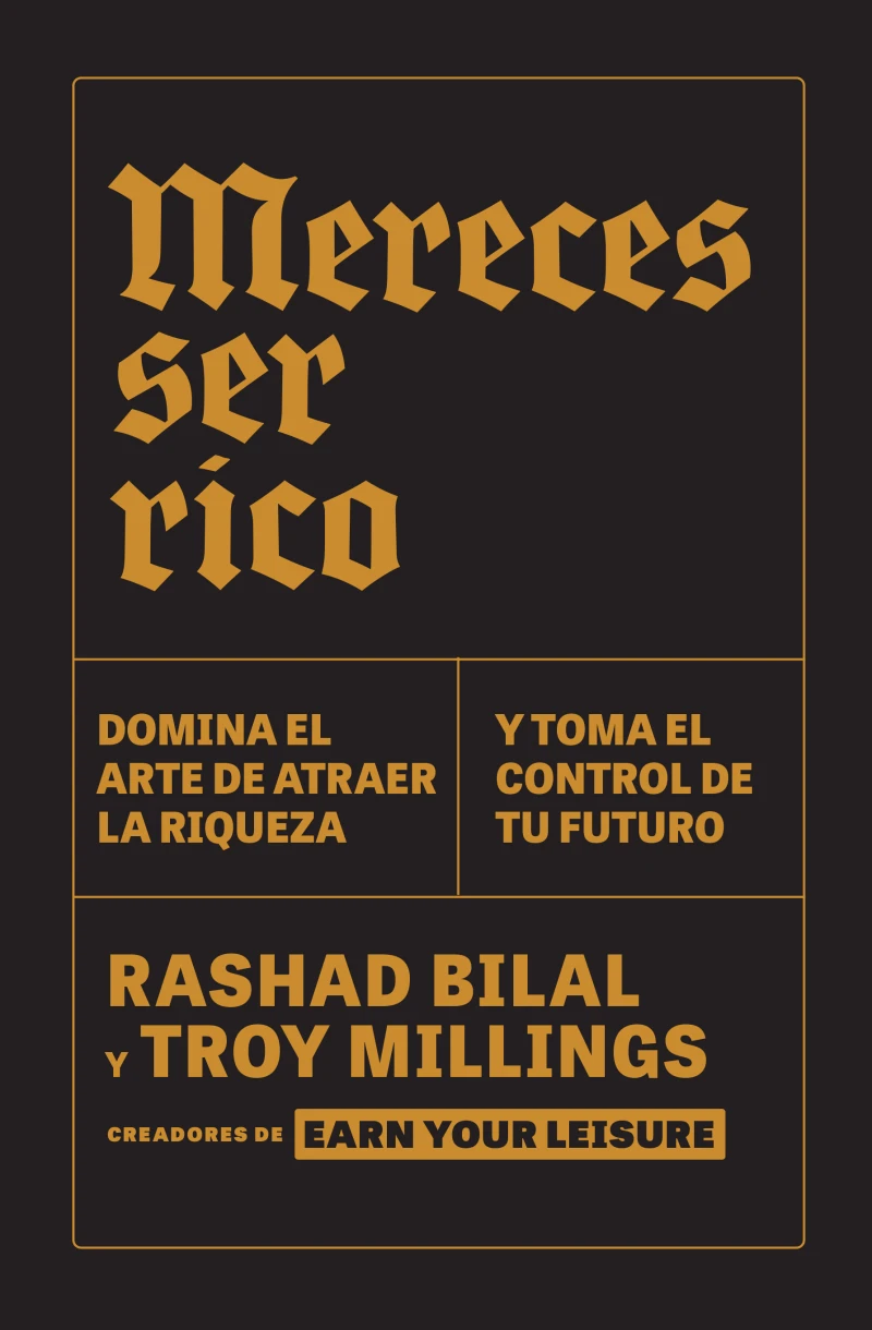 Portada: Mereces ser rico