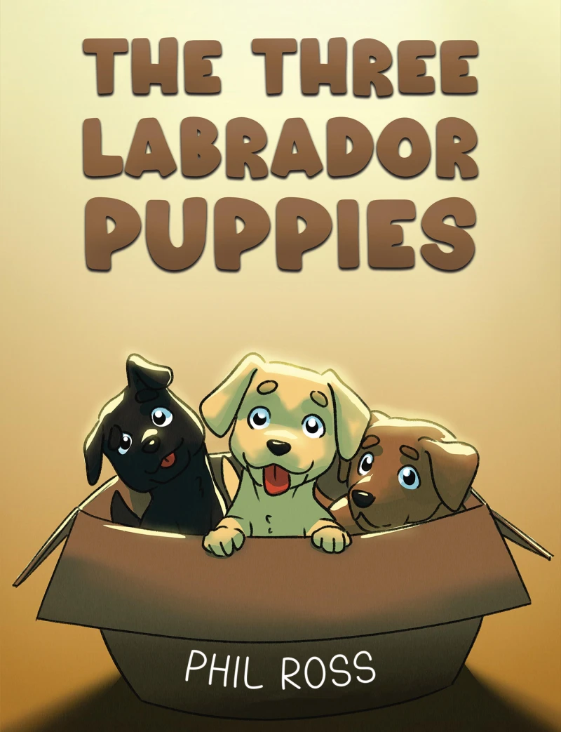 Portada: The Three Labrador Puppies